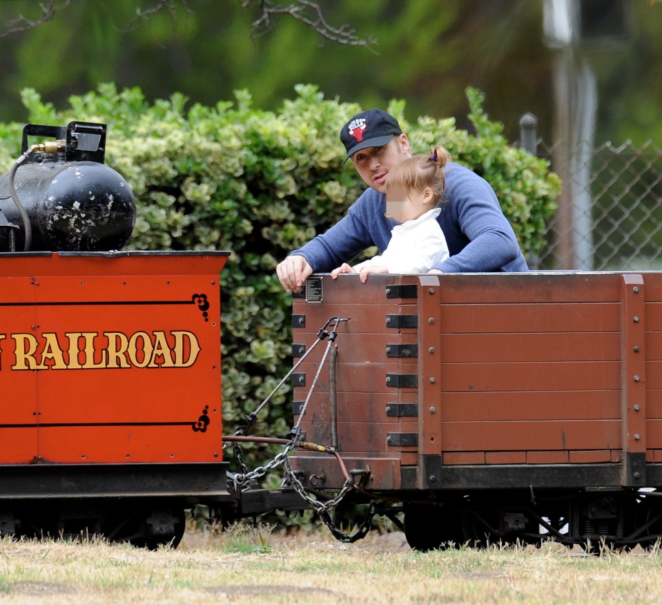 Ryan Gosling enjoys a day at Griffith Park with his 21-month-old daughter, Esmeralda.