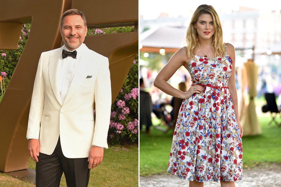 Ashley was linked to Britain's Got Talent judge David Walliams earlier this year