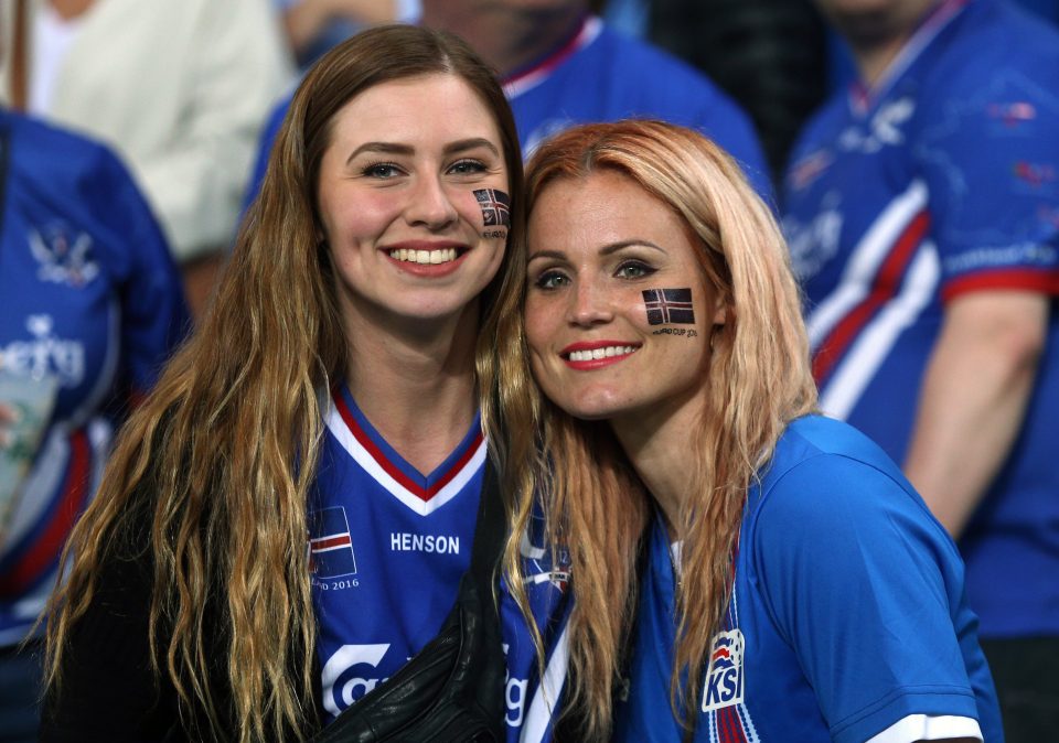  Ice cool... the team and their fans have become the stars of Euro 2016