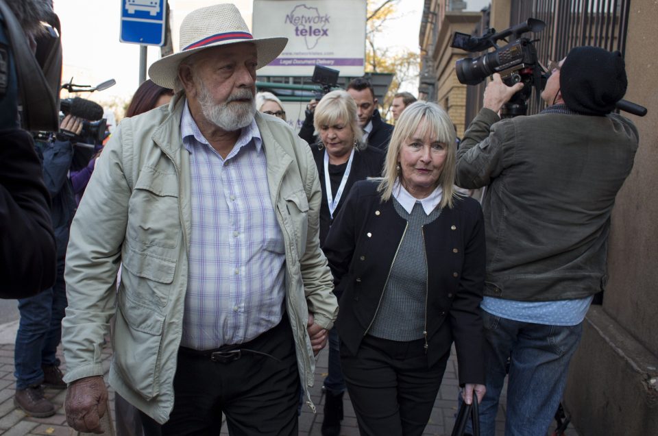  Barry Steenkamp enters court again to watch the third day of the sentencing hearing