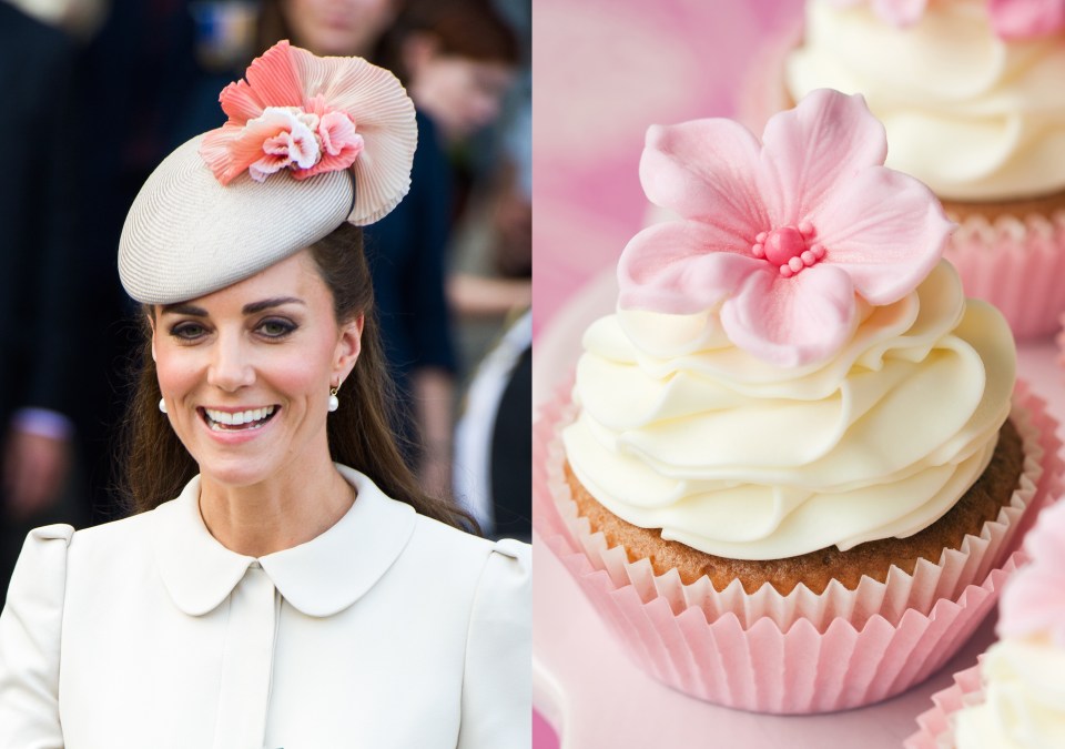 Sweet as...The Royal looking pretty with her cupcake style hat