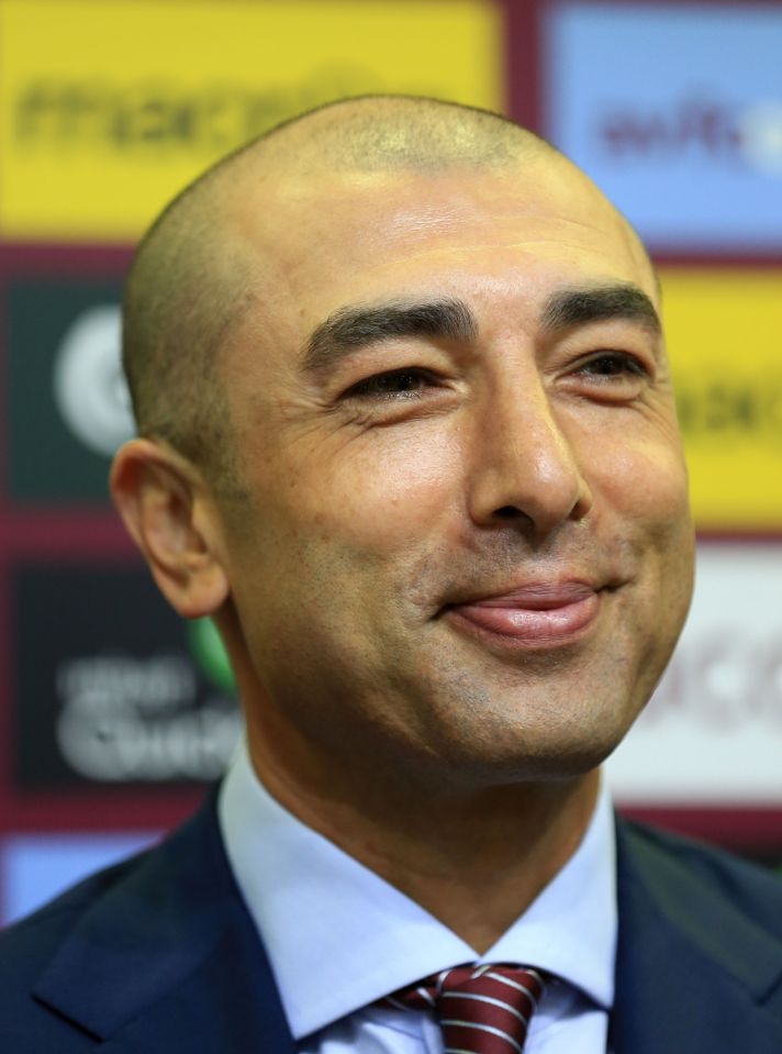 Former Chelsea manager Roberto Di Matteo has been appointed Aston Villa boss