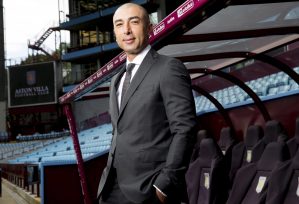  All smiles now...will Di Matteo be able to restore Villa's fortunes?