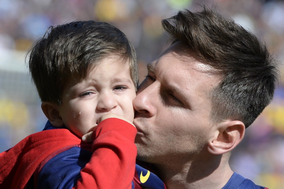 Lionel Messi's son Thiago has already been snapped up by Newell's Old Boys