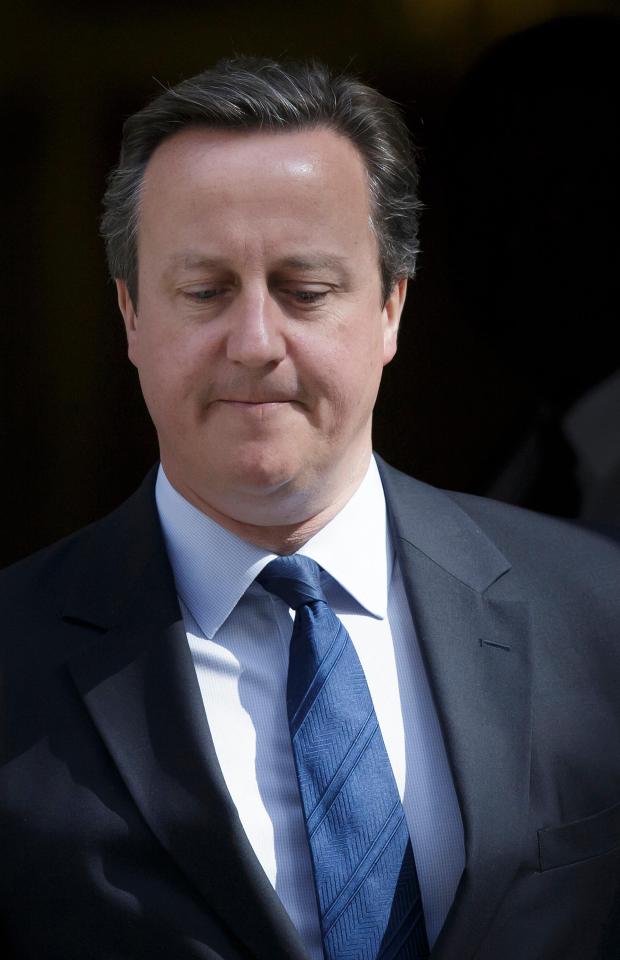 Cameron admitted that the EU's share of global trade had dipped by a quarter