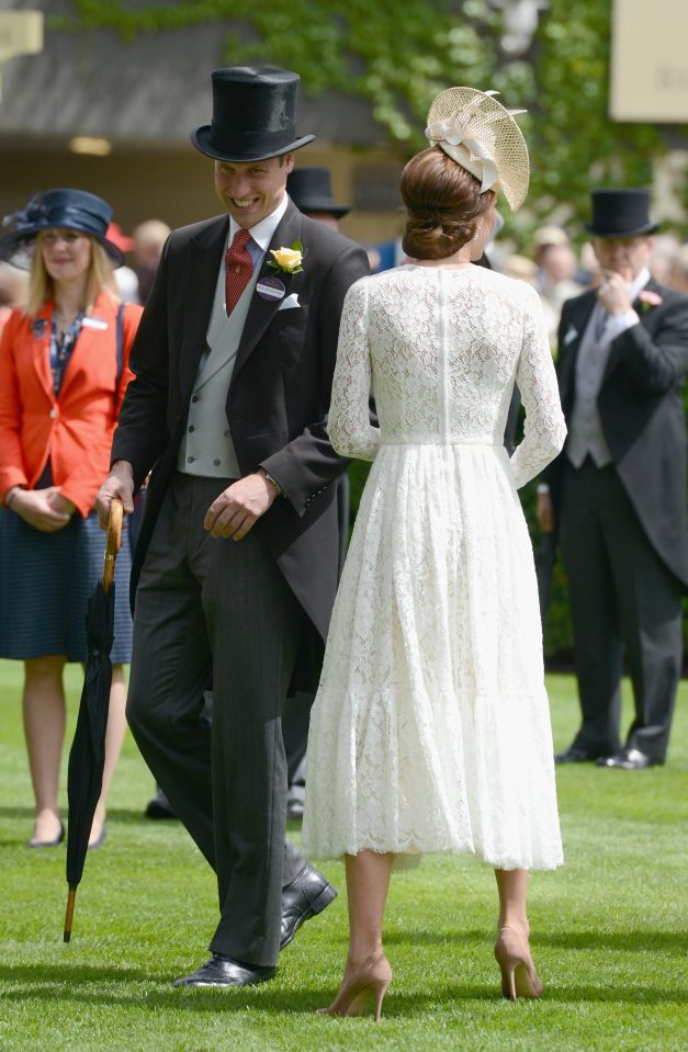 Prince William, Duke of Cambridge, was also expected to present a trophy named in his honour – the Duke of Cambridge Stakes