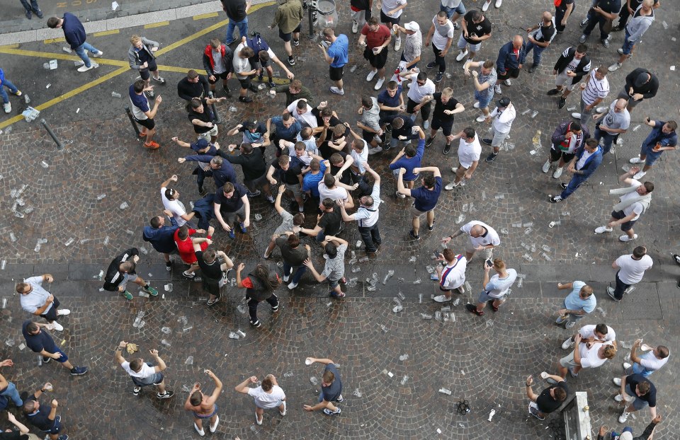 The revelation comes after a string of violent clashes involving England fans at Euro 2016 has seen teenagers arrested