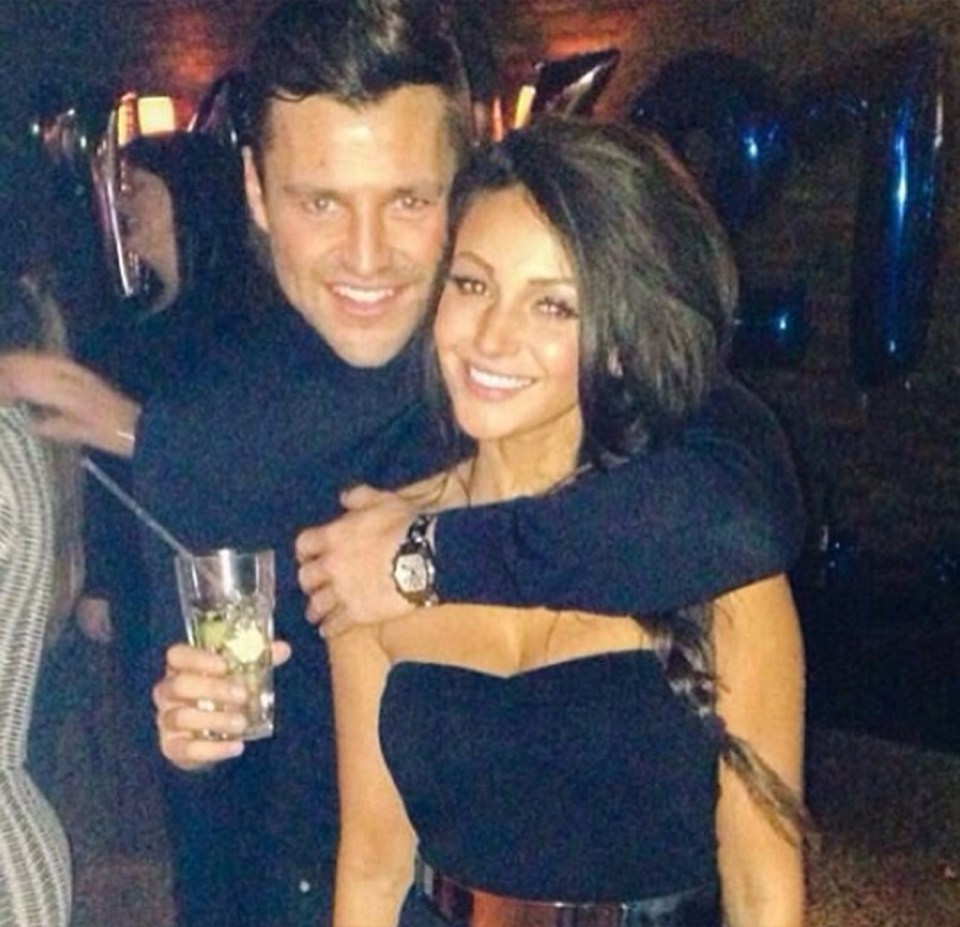  Since arriving home from his trip, Mark Wright hit out at rumours of marriage problems with an Instagram meme.