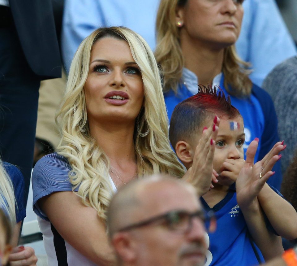  Ludivine Payet saw her husband score a superb last-minute goal against Albania