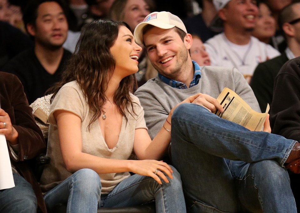  A rep for the couple confirmed to People the happy news on Wednesday - they are pictured here at Oklahoma City Thunder v Los Angeles Lakers in 2014