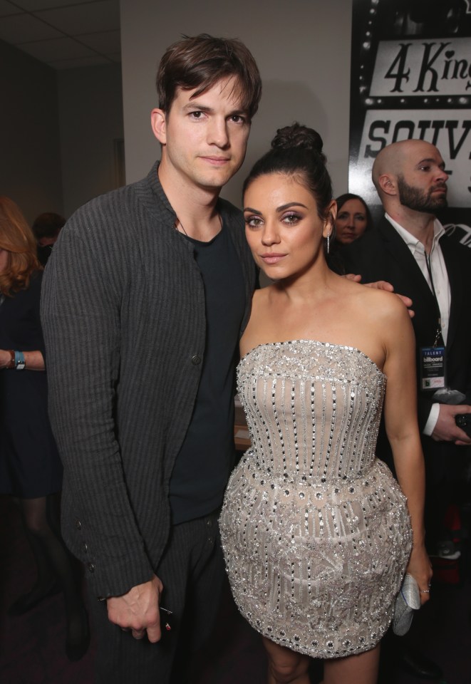  Ashton Kutcher and Mila Kunis are expecting their second child - they are seen here at the 2016 Billboard Music awards in Las Vegas, U.S