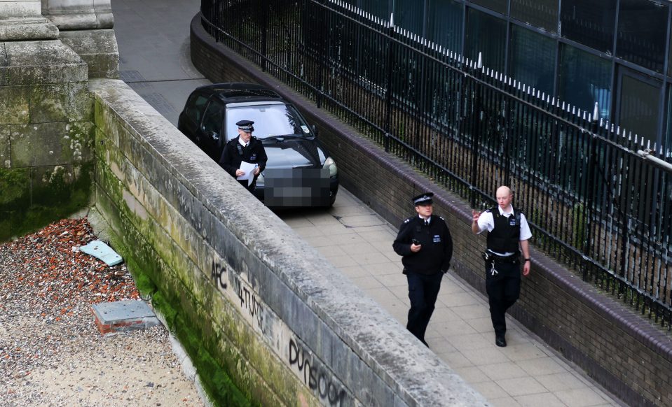  Specialist police have cordoned off the South side of the station