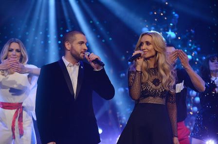 Catherine and Shayne performed together on ITV's the Abba Christmas Party in 2015