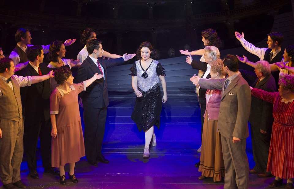  Natasha in the role of Fanny Brice in Funny Girl