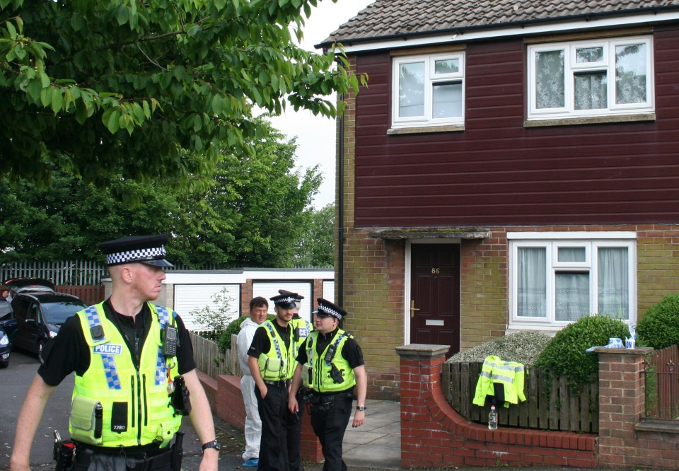 The home of Mair was being searched by forensic teams on Thursday evening as they investigate the 41-year-old's death