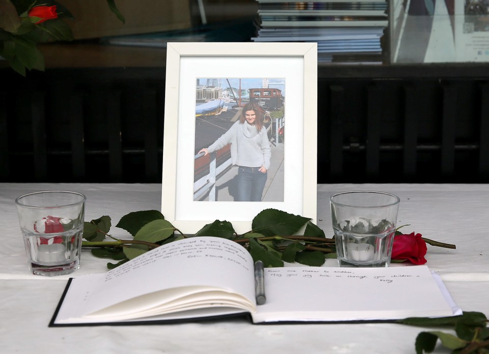 Devatasted loved ones have written in the book of condolence for Mrs Cox at Hermitage Moorings