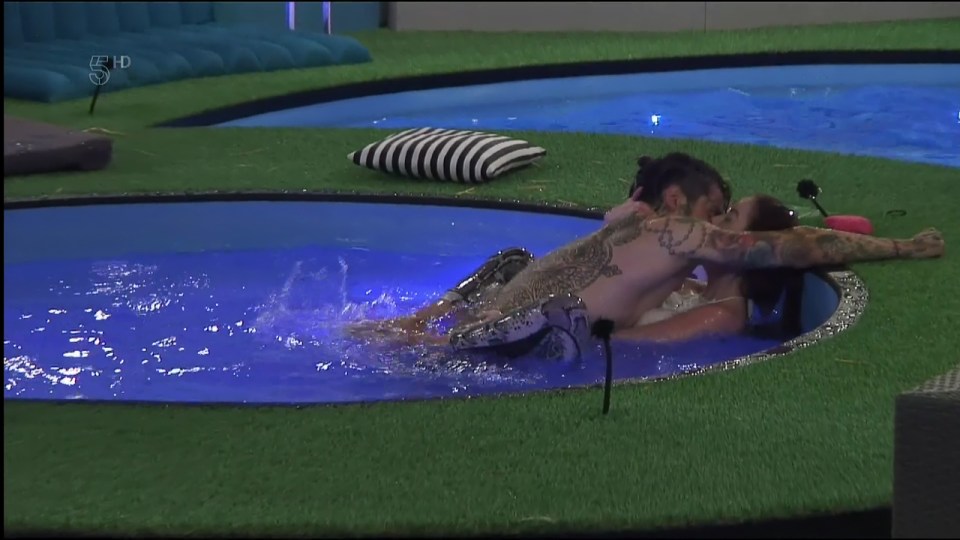  Frisky! Marco's sex scenes in the Big Brother house caused outrage