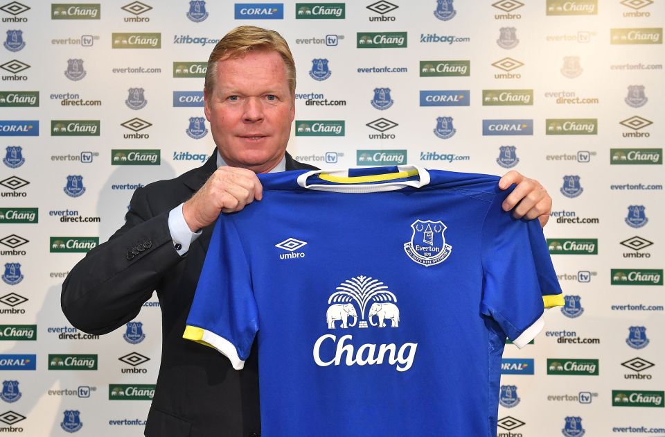  Ronald Koeman quit Southampton to become Everton manager