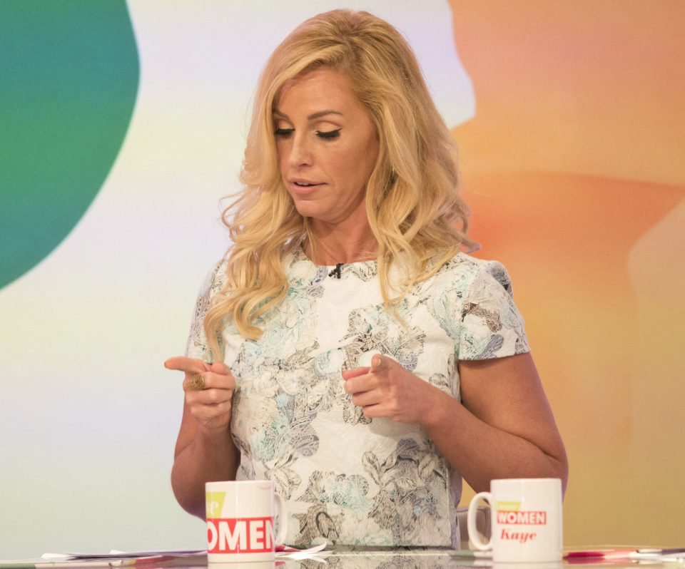  Josie told Loose Women viewers she'd had a 'nipple lift' after being told they were 'everywhere'