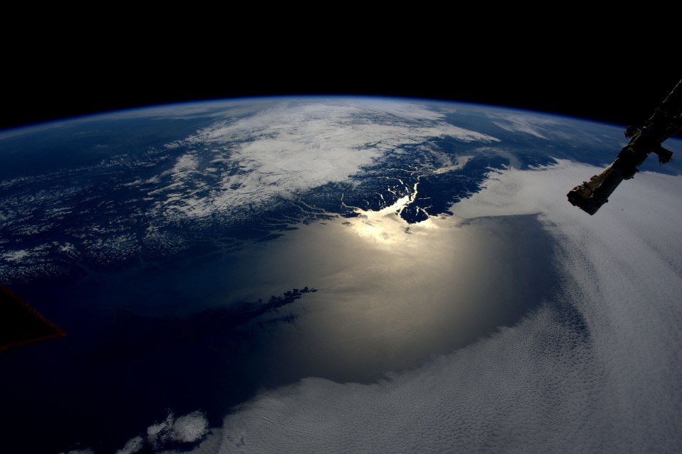 This shot of Canada is one of the hundreds of incredible images the British Major shared from space