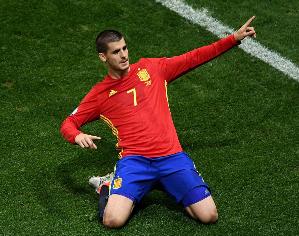  Alvaro Morata could cost up to £50m despite scoring just nine goals last season