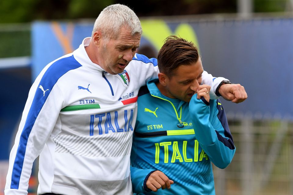 Giaccherini has become a key player for the Italians following a number of injuries