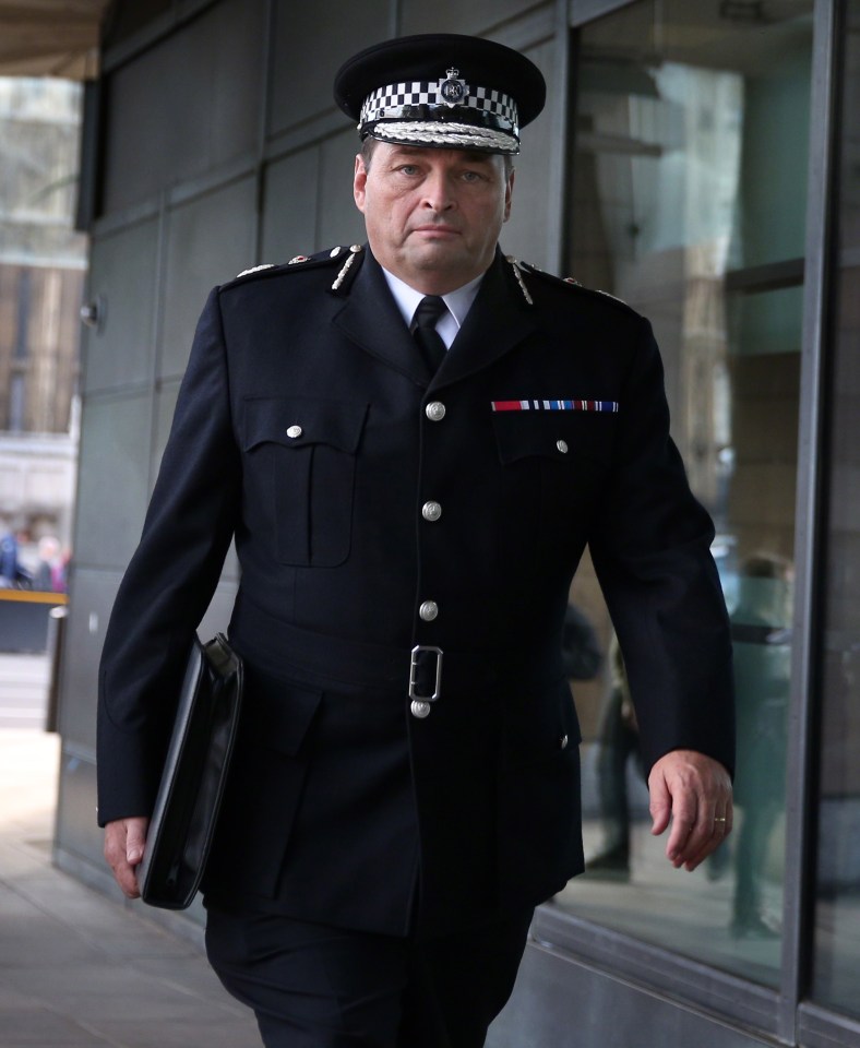  Perks ... Chief Constable Chris Sims picked up a £308 bill for a one night stay