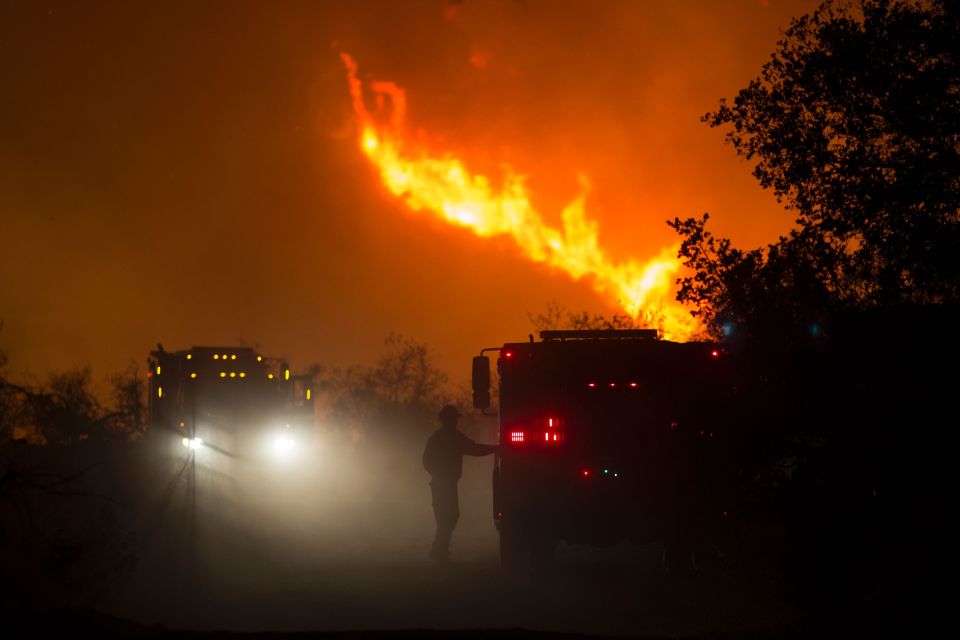 The Sherpa fire is the largest in the area since 2009