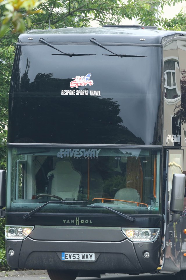 The bus will be a home from home for the family as long as England stay in