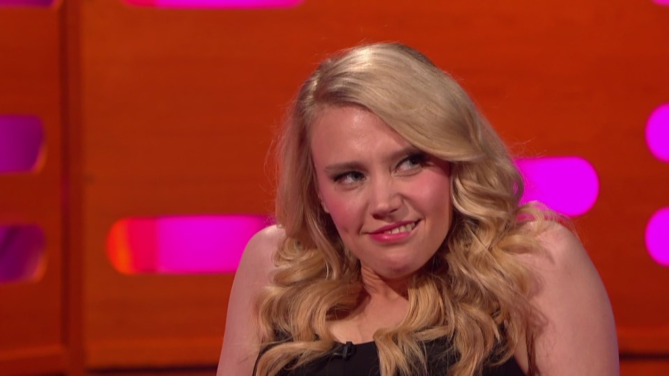  Kate McKinnon doing her Justin Bieber impression on The Graham Norton Show