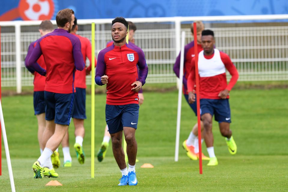 Hodgson should also continue with Raheem Sterling on the wing