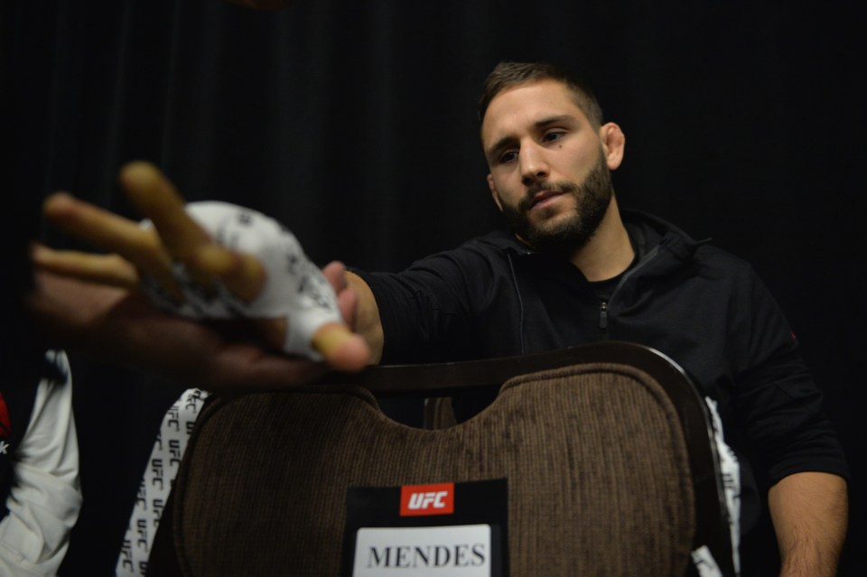  Fronting up: Chad Mendes admitted: 'I didn't do my homework'