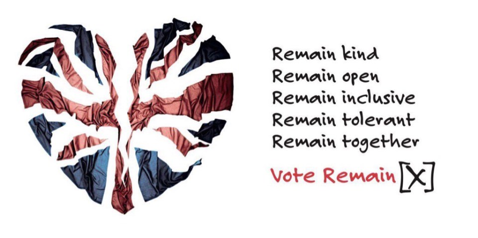 Remain heart poster