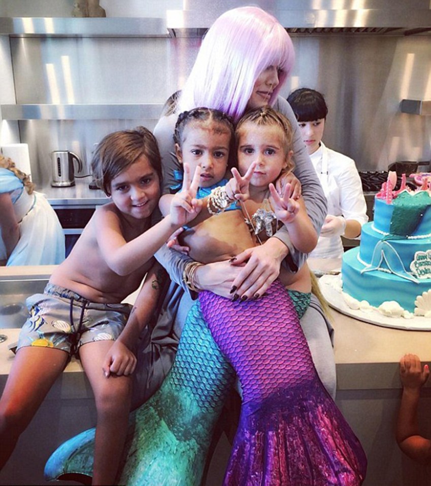 Kylie Jenner, Khloe Kardashian, North West, Penelope Disick