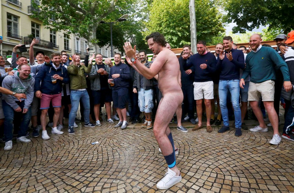 England fans gather in Saint Etienne - EURO 2016