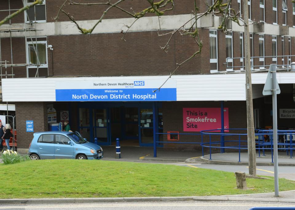 North Devon District Hospital, Raleigh park, Barnstaple, North Devon. Image shot 2015. Exact date unknown.