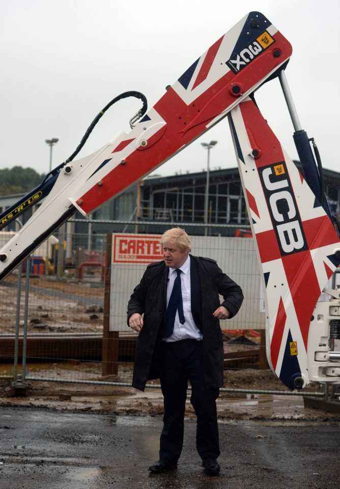  Boris Johnson says British companies will be successful outside the EU and JCB's head agrees with him