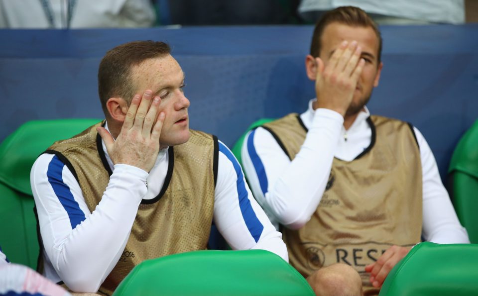  Wayne Rooney and Harry Kane were left out by manager Roy Hodgson but both came on in the second half