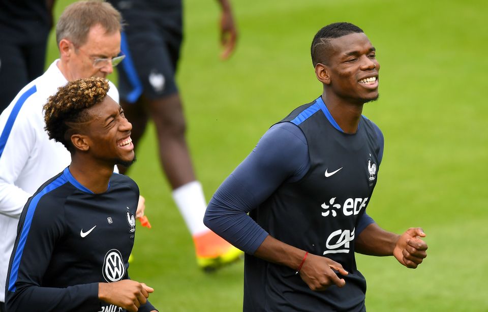 Pogba is expected to start for France in their last-16 knockout clash with Ireland