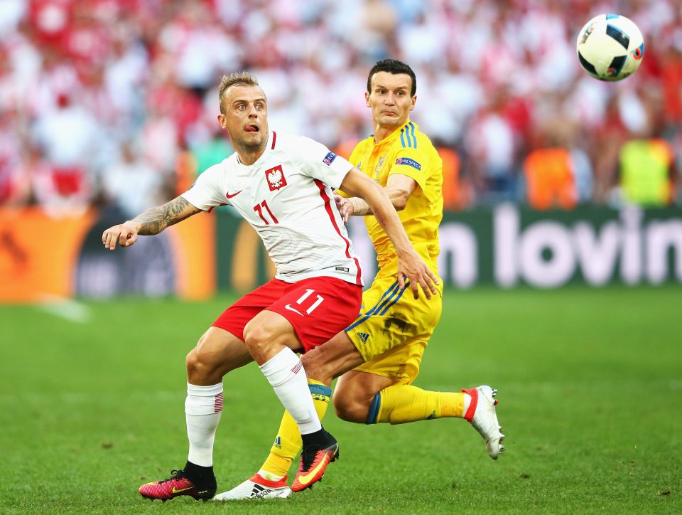  Everton target Kamil Grosicki has impressed during Euro 2016