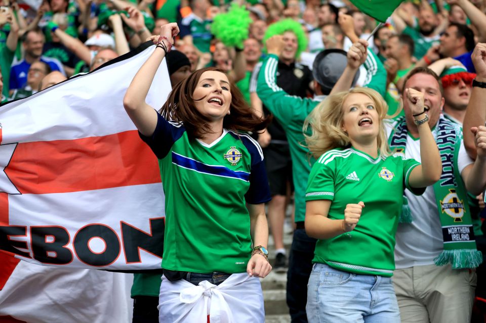  Supporters belted out the anthem Will Grigg's on Fire non-stop