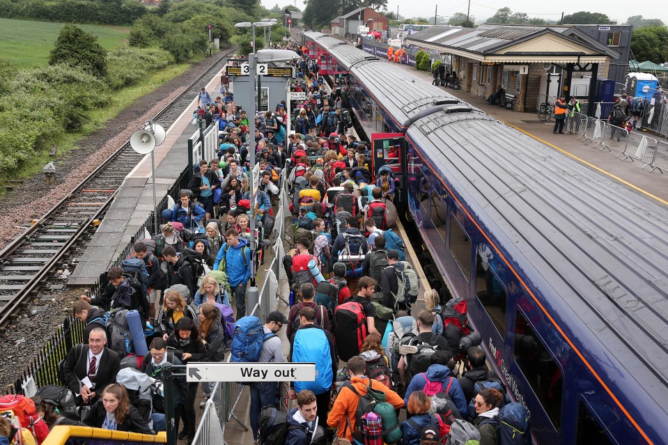  Swingers, not necessarily any of these people pictured, will be arriving at the Somerset festival site from today to take part in Glastonbury 2016