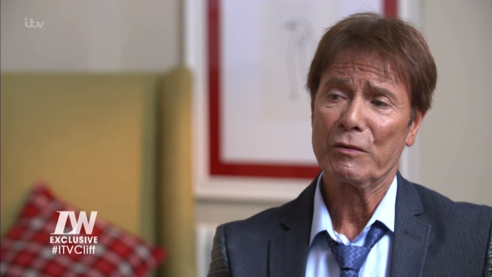  Sir Cliff has spoken out about his 22 month ordeal after historical sex offence charges were dropped against him