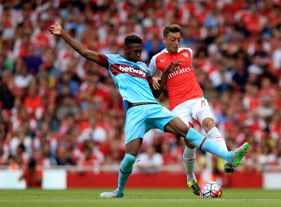  The 17-year-old became West Ham's youngest ever player last season