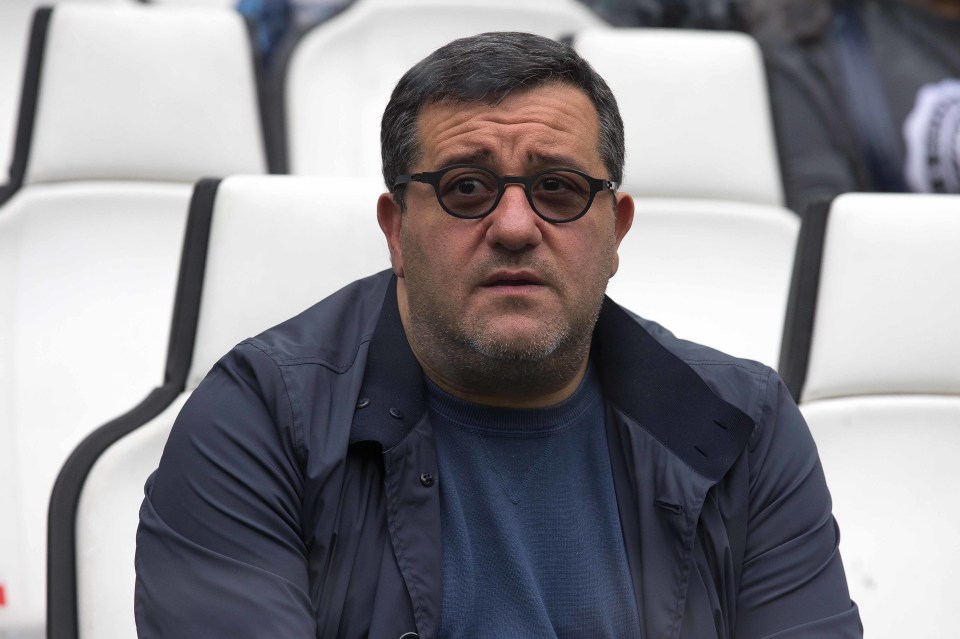  Mino Raiola is enjoying an "excellent" relationship with Manchester United