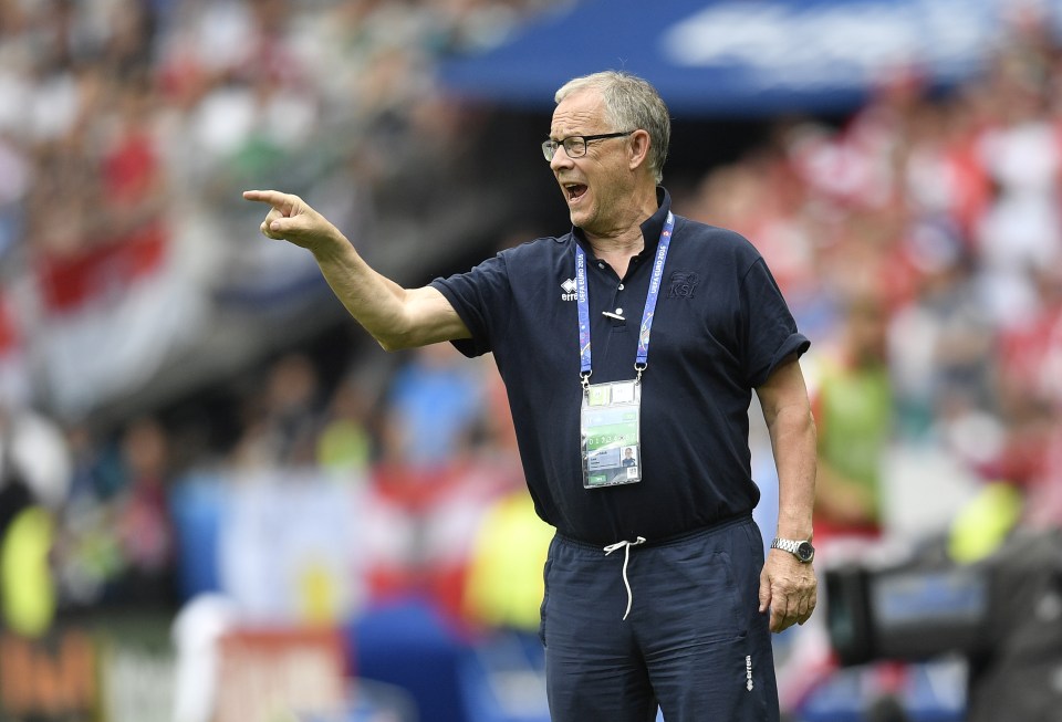  Lars Lagerback managed the impossible and got Iceland to the last 16