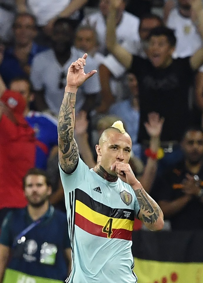 Nainggolan has been key for Belgium at Euro 2016 this summer