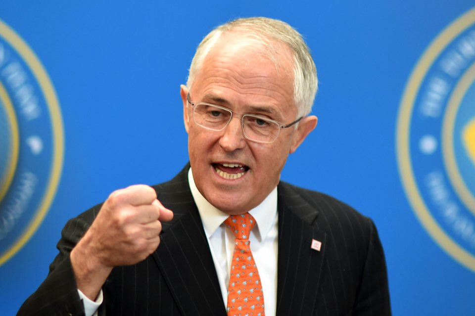 Australian Prime Minister Malcolm Turnbull