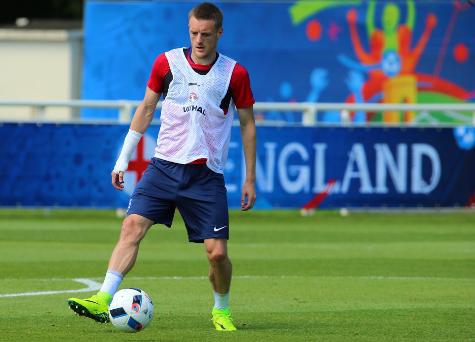  Jamie Vardy scored against Wales but drew a blank against Slovakia