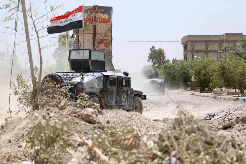  ISIS have been cleared from the city of Fallujah in Iraq